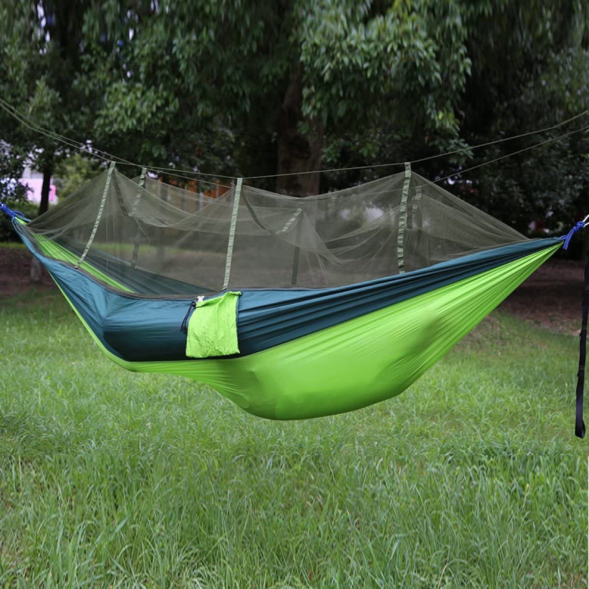 Cheap Goat Tents Outdoor Camping Hammock Portable Ultralight Tent 1 2 Person Hanging Bed with Mosquito Net Ultralight Tourist Sleeping Hammock   